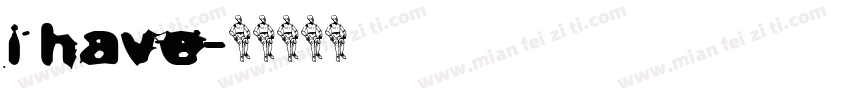 i have字体转换